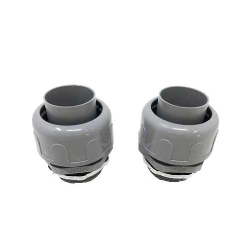 Sealproof 1-1/2-Inch Non-Metallic Liquid Tight Straight Electrical Conduit Connector Fitting, UL Listed, 1-1/2