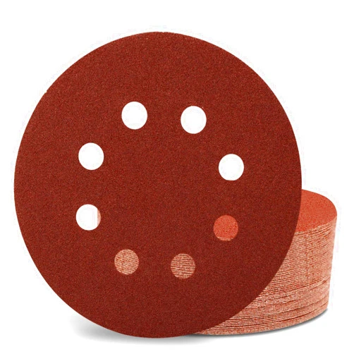 Szarint 5 Inch Sanding Discs Hook and Loop, 70 PCS 8 Hole Sandpaper Include 120, 240, 320, 400, 600, 800, 1000 Grit for Random Orbital Sander