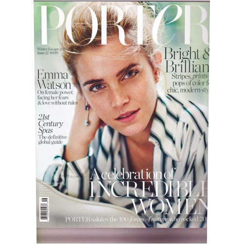 By PORTER MAGAZINE (Author) PORTER MAGAZINE WINTER ESCAPE #12 2015, EMMA WATSON.