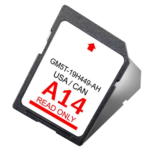 Alpeaken 2023 Latest Release Updated A14 Navigation Sd Card Compatible with Lincoln&Ford Support USA/Canada New Maps