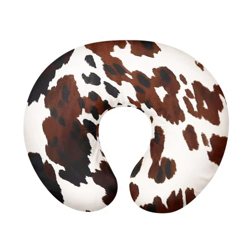 Psesaysky Cow Pillow Cover for Infant Snug Stretchy Nursing Pillow Case for Bottle Feeding, Breathable Baby Nursing Pillow Cover (22