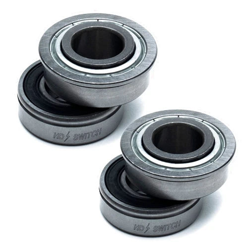 HD Switch (2 Sets) Front Wheel Bearing Rebuild Kit Replaces Dixie Chopper 67205 & 10205 - Inner & Outer Bearings
