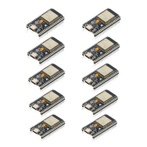 YEJMKJ 10pcs ESP-WROOM-32 ESP32 ESP-32S Development Board Type-C USB Module 2.4GHz Dual-Mode WiFi + Bluetooth Dual Cores Microcontroller for Arduino IDE