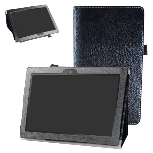 Bige PU Leather Folio Case for 10.1
