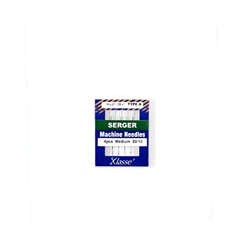 Klasse' Serger Needles Type A (16x231, DBx1, 2053) Size 80/12