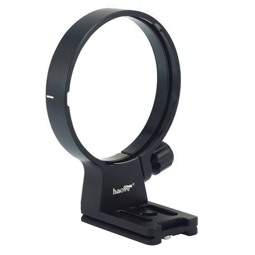 Haoge LMR-SM140S Lens Collar Replacement Foot Tripod Mount Ring Stand Base for Sigma 100-400mm F5-6.3 DG DN OS Lens Sony E Mount Art 105mm F1.4 DG HSM Built-in Arca Type Quick Release Plate