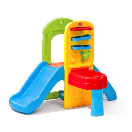 Step2 Play Ball Fun Toddler Climber, Indoor/Outdoor Playground Set, Slide, Ball Drop Wall, Climbing Stair, Easy to Assemble, Backyard Playset, Kids Ages 1.5+ Years Old