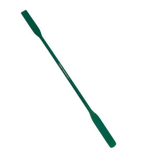 A2Z SCILAB A2Z-PT06 Stainless Steel Non Stick PTFE Coated Double Ended Wax Mixing Modeling Carver Restorative Makeup Spatula, Square & Round End, 9