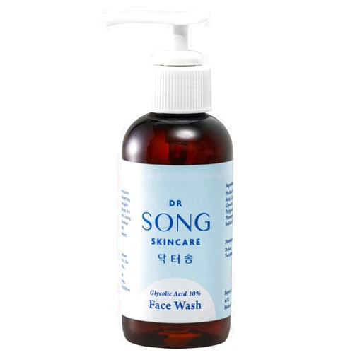 Dr Song Korean Skin Care - Dr Song Glycolic Acid Face Wash - Exfoliating Face Wash with 10% Glycolic Acid, AHA for Anti Aging, Acne and Wrinkles Korean Beauty