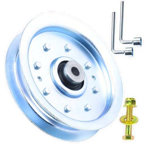 POSFLAG 753-08171 Idler Pulley Kit Replaces Cub Cadet 756-04129B Idler Pulley 756-04129B, Idler Pulley 753-08171, 75308171, 756-04129, 956-04129, 753 08171, 753-08068 for Cub Cadet RZT50 LTX1040 Decks