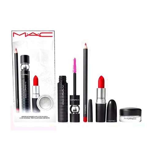 MAC M.A.C Winter Wonderglam Look in a Box Full size kit