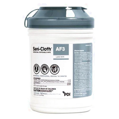 PDI WIPE SANI-CLOTH AF3 DISPCANISTER LG 160/CAN