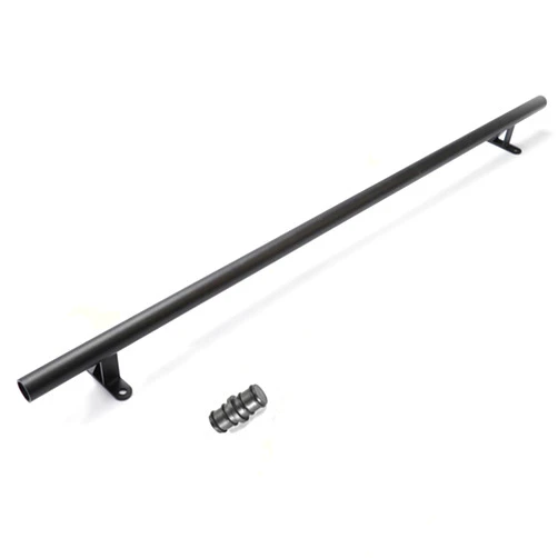 TOPSON 4FT (1200mm) Extension Rail Sliding/Rolling Library Ladder Hardware Round Tube Carbon Steel