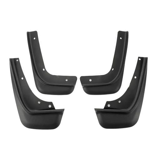 X AUTOHAUX 1set Front and Rear Mud Flaps Splash Guards Mud Guards for Volvo C30 2010-2015 W/Mount Accessories