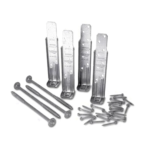 Simpson Strong-Tie Galvanized Deck Tension Tie Kit With Fasteners, Zmax