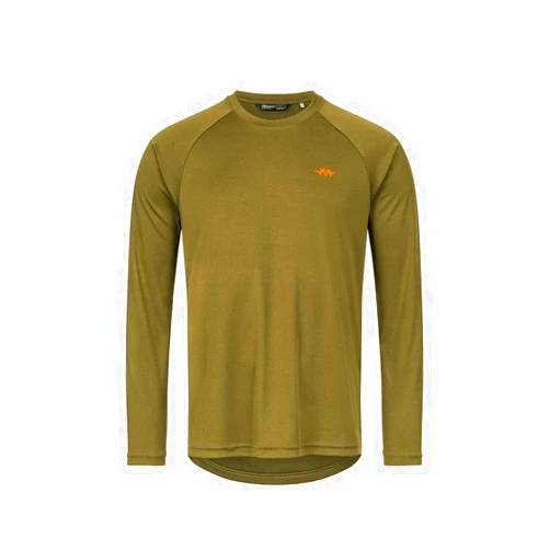 Blaser Men's Function Long Sleeve Shirt 21, Dark Olive, X-Large