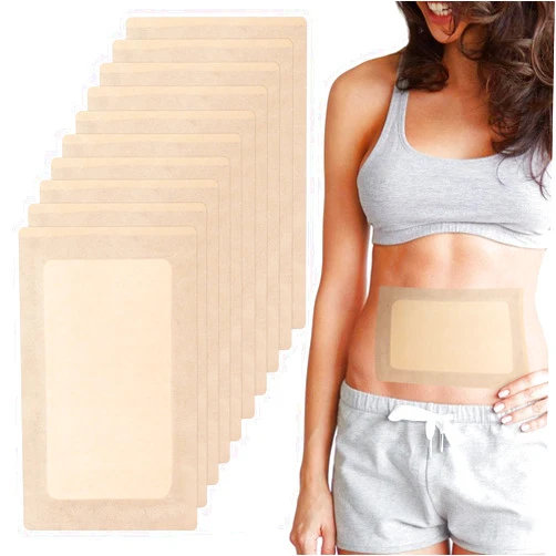 YEXIAOBOY 10pcs Castor Oil Pack Wrap - Self-Adhesive, High Absorbent Organic Cotton Flannel, No Leak Design for Women & Men