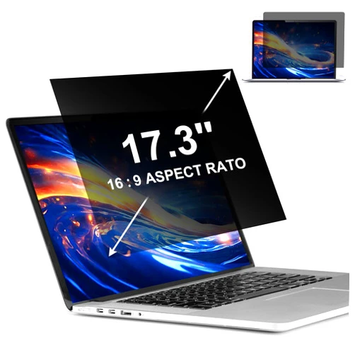 LILIONGTH 17.3 inch 16:9 Laptop Privacy Screen Protector, Privacy Filter Screen Protector for 17.3