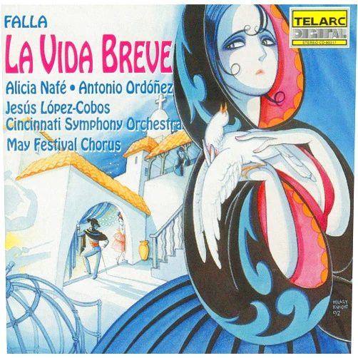 Gabriel Moreno (Performer), William McGraw (Performer), Michael Wadsworth (Performer), Lucero Tena (Performer), Manuel de Falla (Performer), Jesús López-Cobos (Performer), Robert Porco (Performer), Carmelo Martinez (Performer), Alicia Nafe (Performer), Catherine Keen (Performer), Cincinnati Symphony Orchestra (Performer), Karen Notare (Performer), Antonio Ordoñez (Performer), Manuel Cid (Performer), May Festival Chorus (Performer) & 12 more Format: Audio CD Falla: La Vida Breve The Short Life Lopez-Cobos, Cincinnati Symphony