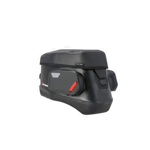 SW-Motech Motorcycle Rear Bag Rack Pack, 36-45 Litres, Black/Grey, Ballistic Nylon