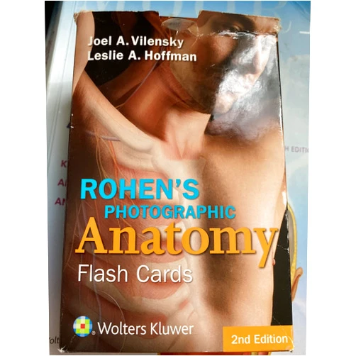 Joel A. Vilensky PhD,Leslie A. Hoffman PhD,Johannes W. Rohen MD,Chihiro Yokochi MD,Elke Lütjen-Drecoll MD Rohen's Photographic Anatomy Flash Cards