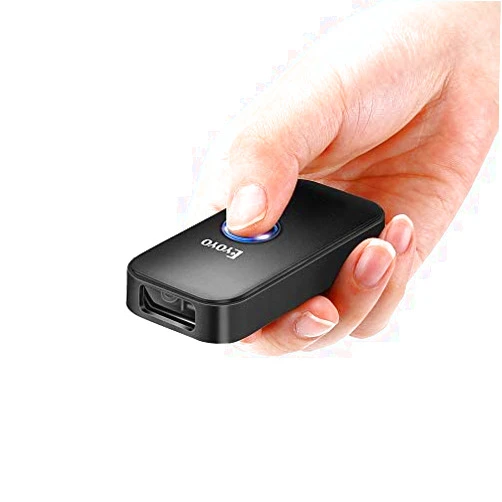 Eyoyo Wireless 1D Barcode Scanner Bluetooth, 2.4G Wireless & Wired 3-in-1 Bar Code Scanner Portable USB 1D ISBN Book Reader, Compatible with Tablet iPhone iPad Android Windows Mac OS