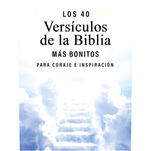 Libros de Trébol Azul Los 40 Versículos de la Biblia más Bonitos - para Coraje e Inspiración: Un Libro de Fotografías a todo Color para Personas Mayores con Alzheimer o ... ilustrados 