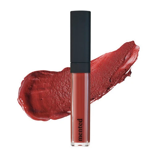 Mented Cosmetics Liquid Lipstick for Women, Velvet Matte Red Lipstick, Waterproof Lip Gloss, Tint, Stain Long Lasting Hydrating Moisturizing, Smudgeproof, Vegan, Plum on Over