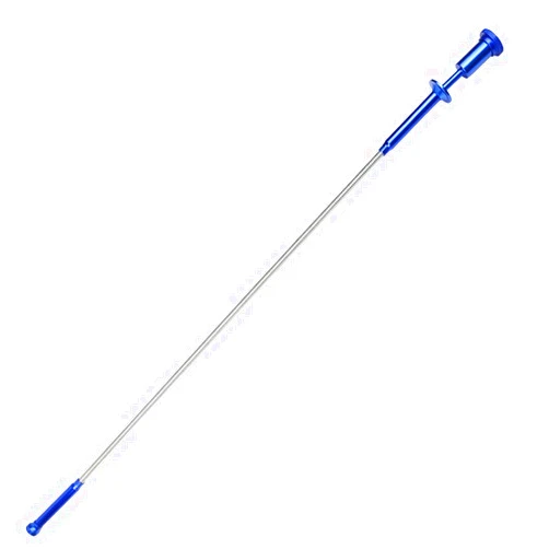 PURPLELILY Claw Pick-up Tool 4 Claws with Bright LED Light Flexible Spring Magnet Claw Pick-up Tool, Blue