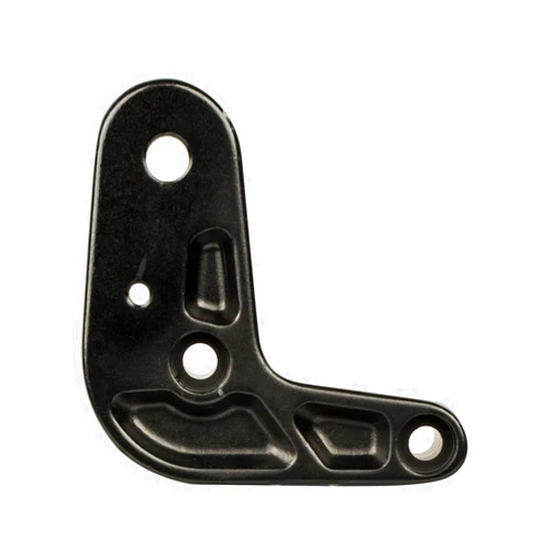 Hebie SB-verpackt, Adapter für Zur Befestigung von 0618 an Fahrrädern mit Disc-Aufnahme IS2000, INKL. Befestigungsschrauben, Lieferung ohne Ständer, Schwarz Unisex Adult, Black, One Size