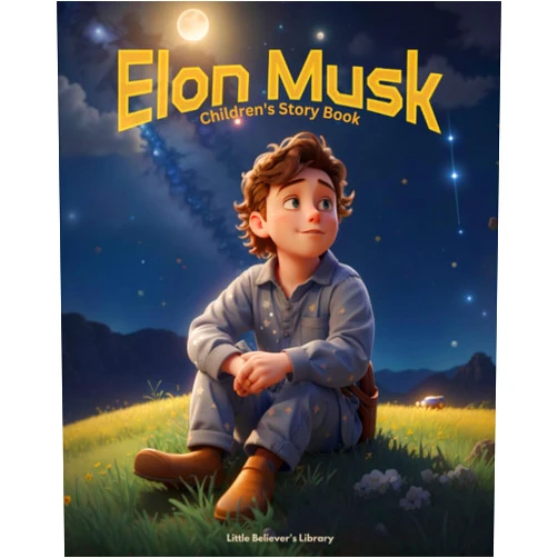 Little Believer's Library Elon Musk - Children's Story Book: Inspiring Life Story of Business Magnate and Investor Elon Musk. Animated with Illustrations to Motivate Kids (Kids Who Dared to Dream)