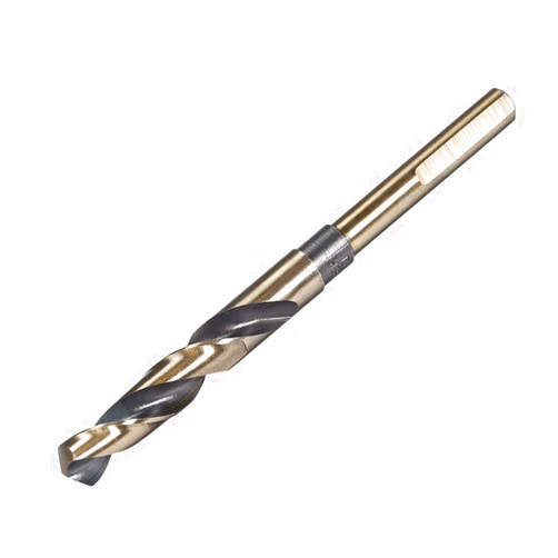 uxcell Reduced Shank Twist Drill Bits 13mm High Speed Steel 4341 with 10mm (3/8