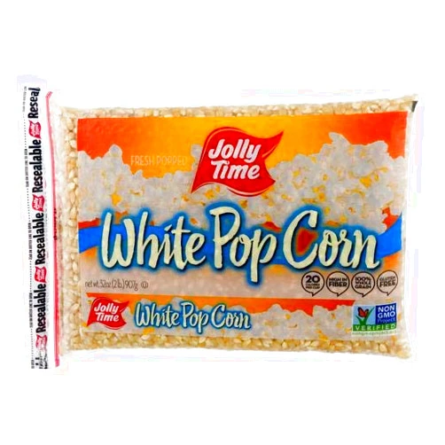 Jolly Time, White Popcorn (Pack of 6)