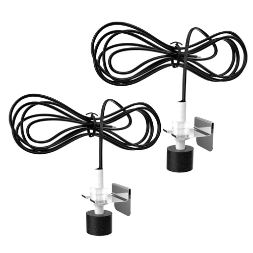 DSTANA SS3 Condensate Overflow Switch 2Pcs, HVAC Float Switch, Condensation Pan Pump Water Tank External Leakage Detector for Installation on Primary and Auxiliary Drain Pans