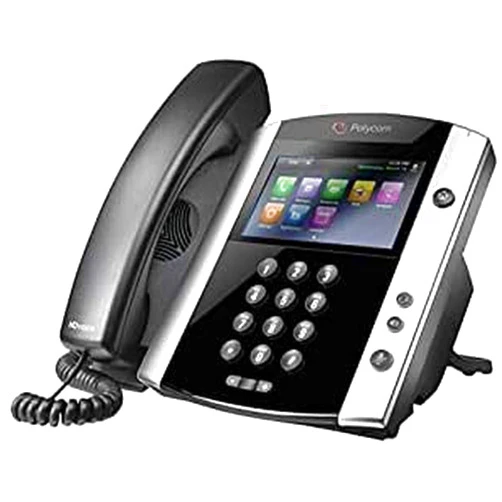 Polycom VVX 600 IP Phone PoE New (2200-44600-025) (Power Supply Not Included)