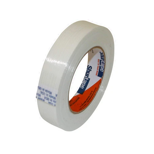 Shurtape GS 490 Economy Grade Fiberglass Reinforced Strapping Tape - Clear, .94 in. x 60 yd.