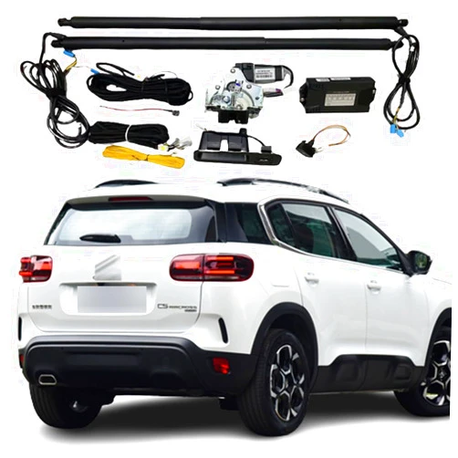 FEays Power-Operated Tailgate for Citroen C5 Aircross 2017+ Car Power Trunk Lift Electric Hatch Tailgate Tail gate Strut Auto Rear Door Tools (Without Kick Sensor)