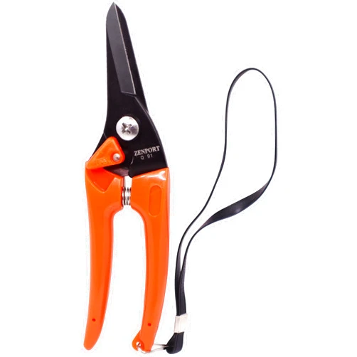 Zenport Q91 Zen-Magic Ultra Twig and Hoof Trimming Scissors, 7.5-Inch Twin-Blade, Spring-Loaded Garden Shears with Non-Stick Coating for Trimming Livestock Hooves, Alpaca Nails, and Floral Stems