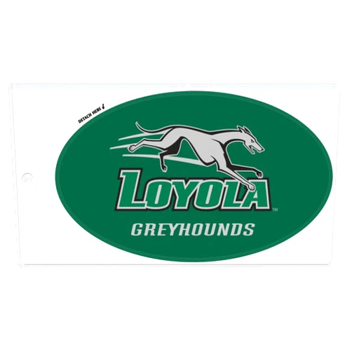 GRAPHICS & MORE Loyola University Maryland Primary Logo Automotive Car Refrigerator Locker Vinyl Euro Oval Magnet