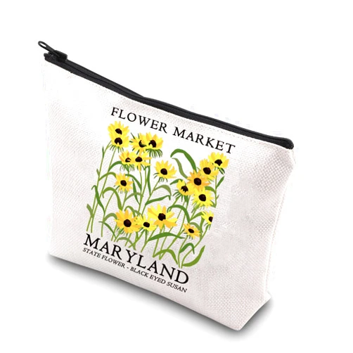 WCGXKO Maryland Travel Gift Maryland Vacation Gift Maryland Trip Canvas Shopping Bag Tote Bag