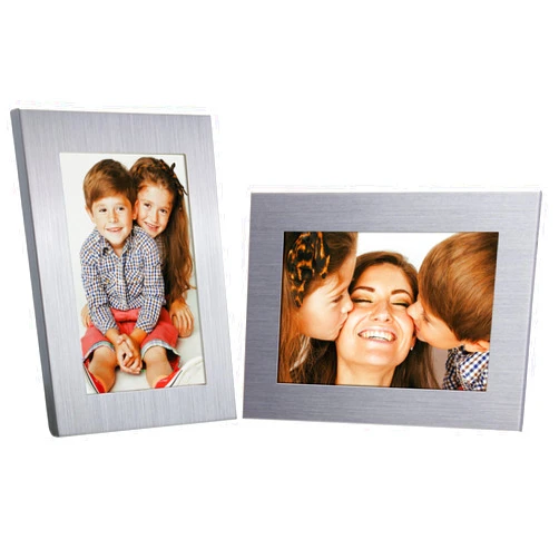 Neil Enterprises Inc. 2.375” x 3.5” Silver Picture Frame