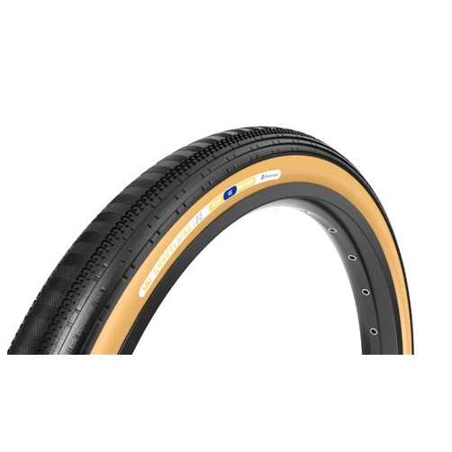 Panaracer GravelKing SS Tire - 700 x 45, Tubeless, Folding, Black/Brown