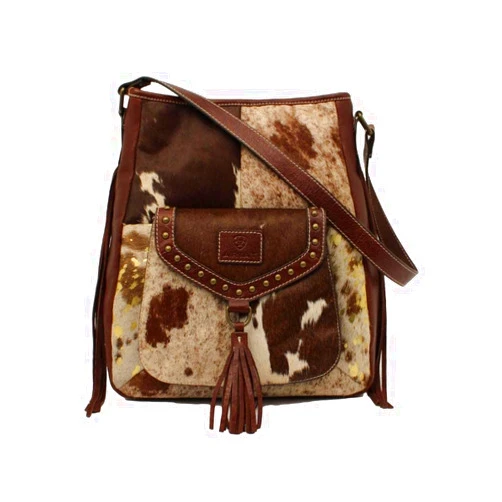 ARIAT Women's Savannah Concealed Carry Shoulder Bag Brown One Size