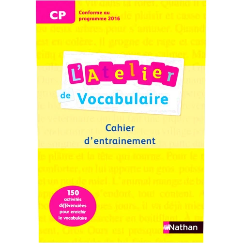 French Edition by Marianne André-Kérébel (Author), La Haye Fanny de (Author), Marie-Josée Parenthoen (Author), Marie-Christine Pellé (Author), Claire Tréguier (Author), Patricia Valégéas (Author) & 3 more L'Atelier de Vocabulaire - cahier exercices - CP (French Edition)