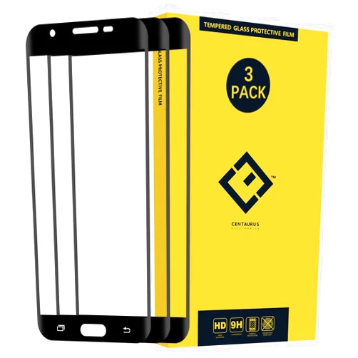 CE CENTAURUS ELECTRONICS Screen Protector Compatible with Samsung Galaxy J7 2017-(3 Packs) Ultra-Thin 9H Hardness Full Coverage Tempered Protective Film Replacement for J727 Halo SM-J727V J727T1 Sky PRO S727VL J727T J727U