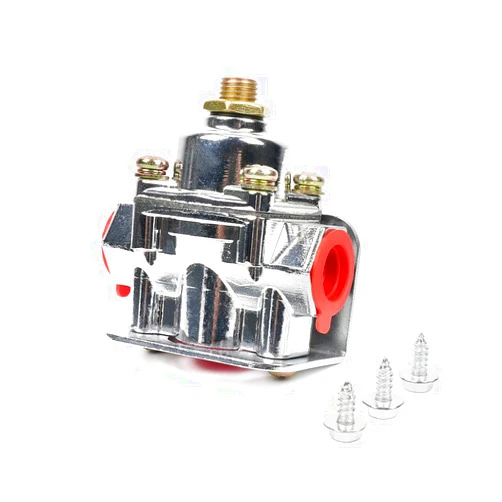 BARTOO Fuel Pressure Regulator Carburetor Parts Regulator Pressure Gauge 12-803 4 1/2 to 9 PSI
