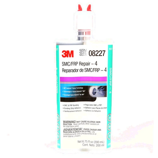 3M SMC/Fiberglass Repair Adhesive - 4, 08227, Black, 200 mL Cartridge