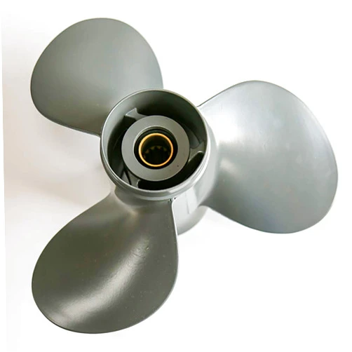 FLISH Aluminum Outboard Propeller OEM 11 3/4 X 10 Fit Honda Engines 35/40/45/50/50A/60HP, 3 Blade 13 Spline Tooth RH, Ref No.58130-ZV5-860ZA