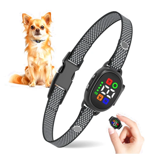 XTBCN Bark Collar for Small Medium Dogs - Anti Bark Collar with 3 Effective Modes & 7 Sensitivity Levels, IP67 Waterproof & Rechargeable, Humane & Effective Barking Collar, Black