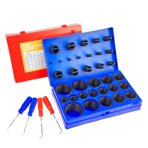 Orion Motor Tech 826pc Universal O Ring Assortment Kit in 32 Sizes, SAE and Metric O Ring Kit for Plumbing Automotive Faucet Repair More, Nitrile Rubber O Ring Set with 4 Pick & Hook